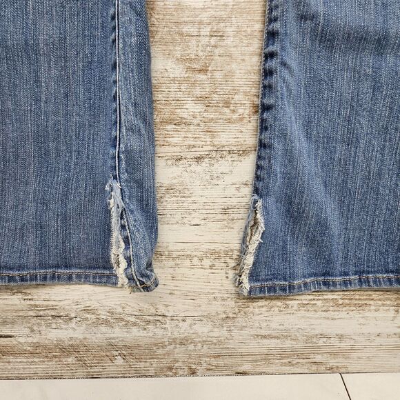Vintage Ambercrombie & Fitch Low Rise Bootcut Jean Y2k Sz 2R Stretch Madison - Picture 7 of 13